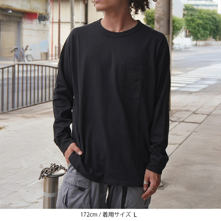 ✴︎✴︎新品未使用✴︎✴︎ 定価14,300円　PING ブラック 長袖 長袖Tシャツ 7oz Long Sleeve Pocket Tee