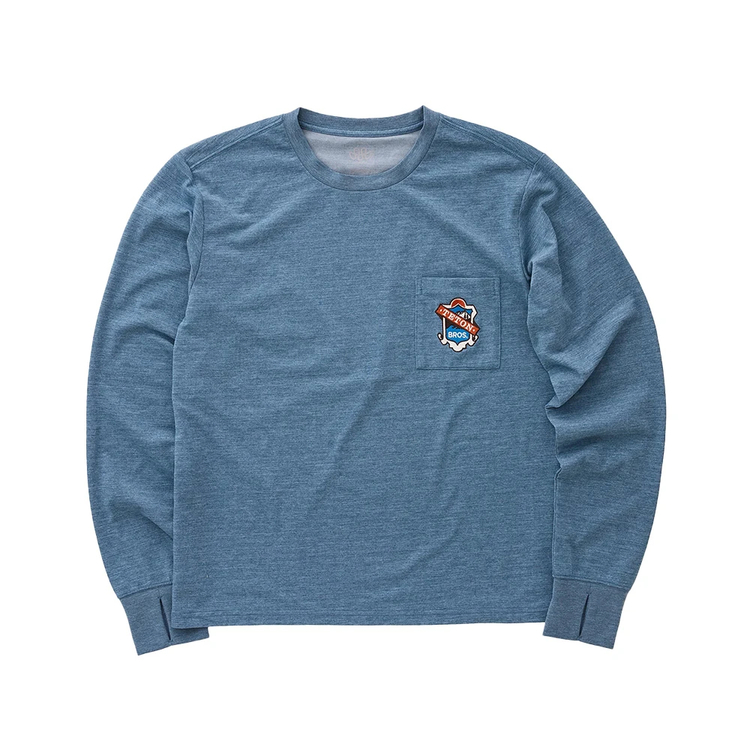 Teton Bros Tee ティートンブロス ティートンブロス]ティートンブロス エンブレム ロングスリーブ TEE