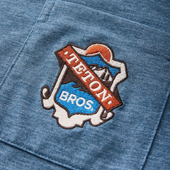 Teton Bros.(ティートンブロス) |[ティートンブロス]ティートンブロス エンブレム ロングスリーブ TEE