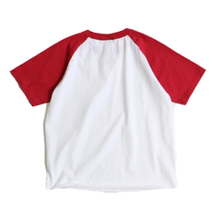 WALLA WALLA SPORT(ワラワラスポーツ) |[WALLA WALLA SPORT / ワラワラスポーツ]  WS S/S RAGLAN 2-TONE TEE / ウィメンズ ショートスリーブ ラグラン2トーンティー