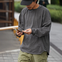 WALLA WALLA SPORT(ワラワラスポーツ) |[ワラワラスポーツ]ピグメント ロングスリーブ ベースボールティー