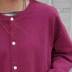 WALLA WALLA SPORT(ワラワラスポーツ) |[ワラワラスポーツ]ウィメンズ スウェットラウンドネックカーディガン