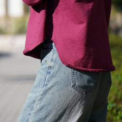 WALLA WALLA SPORT(ワラワラスポーツ) |[ワラワラスポーツ]ウィメンズ ルーズ ベースボール スウェット 