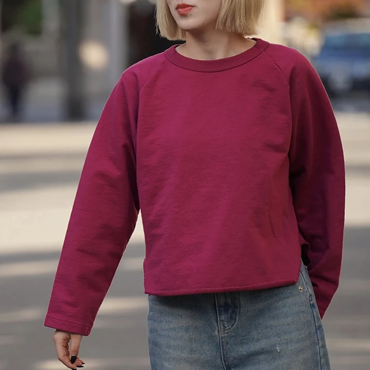 ワラワラスポーツ]ウィメンズルーズベースボールスウェット / WALLA