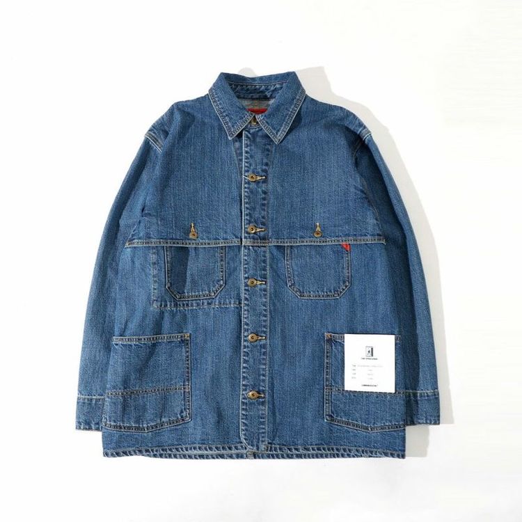 COMMON EDUCATION(コモンエデュケーション) |[コモンエデュケーション]DENIM MACKNAW COVERALL JACKET
