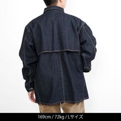 COMMON EDUCATION(コモンエデュケーション) |[コモンエデュケーション]DENIM MACKNAW COVERALL JACKET