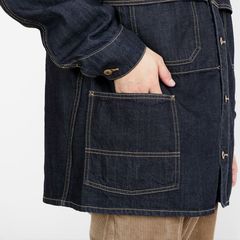 COMMON EDUCATION(コモンエデュケーション) |[コモンエデュケーション]DENIM MACKNAW COVERALL JACKET