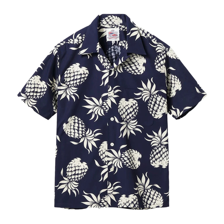 Duke Kahanamoku(デュークカハナモク) |[デュークカハナモク]コットンハワイアンシャツ ”デュークズパイナップル”