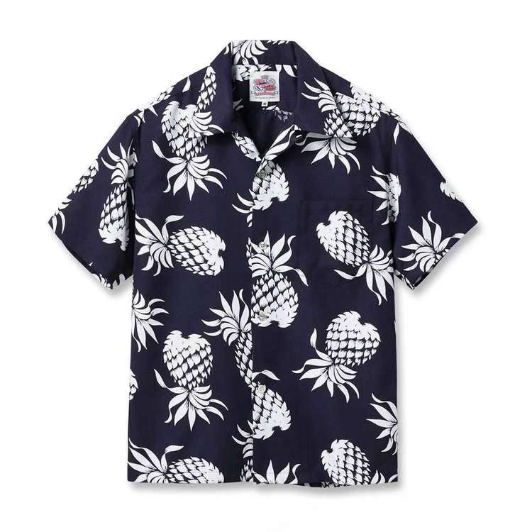 Duke Kahanamoku(デュークカハナモク) |[デュークカハナモク]クールマックスハワイアンシャツ ”デュークズパイナップル”