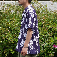 Duke Kahanamoku(デュークカハナモク) |[デュークカハナモク]クールマックスハワイアンシャツ ”デュークズパイナップル”