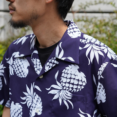 Duke Kahanamoku(デュークカハナモク) |[デュークカハナモク]クールマックスハワイアンシャツ ”デュークズパイナップル”