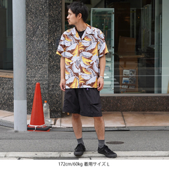 Duke Kahanamoku(デュークカハナモク) |[デュークカハナモク]クールマックスハワイアンシャツ ”バナナリーフ”
