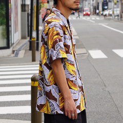 Duke Kahanamoku(デュークカハナモク) |[デュークカハナモク]クールマックスハワイアンシャツ ”バナナリーフ”