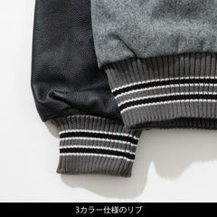 GAME Sportswear(ゲームスポーツウェア) |[ゲームスポーツウェア]THE VARSITY JACKET wWHITING COLLAR