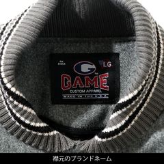 GAME Sportswear(ゲームスポーツウェア) |[ゲームスポーツウェア]THE VARSITY JACKET wWHITING COLLAR
