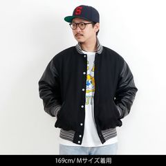 GAME Sportswear(ゲームスポーツウェア) |[ゲームスポーツウェア]THE VARSITY JACKET wWHITING COLLAR