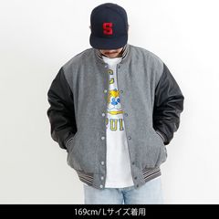 GAME Sportswear(ゲームスポーツウェア) |[ゲームスポーツウェア]THE VARSITY JACKET wWHITING COLLAR