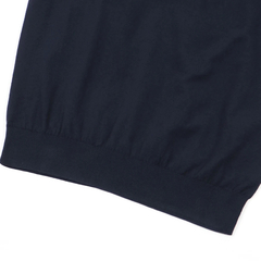 Yonetomi(ヨネトミ) |[Yonetomi / ヨネトミ]  LIGHT WAVE COTTON KNIT POLO / ライトウェーブコットンニットポロ