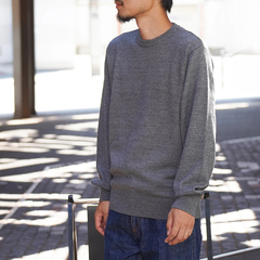 Yonetomi(ヨネトミ) |[ヨネトミ]アメリカンウール&コットン プルオーバー