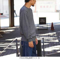 Yonetomi(ヨネトミ) |[ヨネトミ]アメリカンウール&コットン プルオーバー