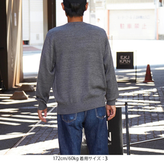 Yonetomi(ヨネトミ) |[ヨネトミ]アメリカンウール&コットン プルオーバー
