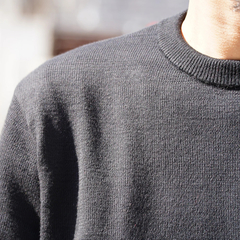 Yonetomi(ヨネトミ) |[ヨネトミ]アメリカンウール&コットン プルオーバー