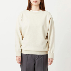 Yonetomi(ヨネトミ) |[ヨネトミ]リジッド カシミヤセーター クルーネックプルオーバー