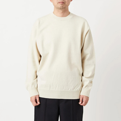 Yonetomi(ヨネトミ) |[ヨネトミ]リジッド カシミヤセーター クルーネックプルオーバー