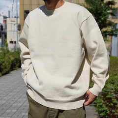 Yonetomi(ヨネトミ) |[ヨネトミ]リジッド カシミヤセーター クルーネックプルオーバー