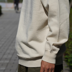 Yonetomi(ヨネトミ) |[ヨネトミ]リジッド カシミヤセーター クルーネックプルオーバー