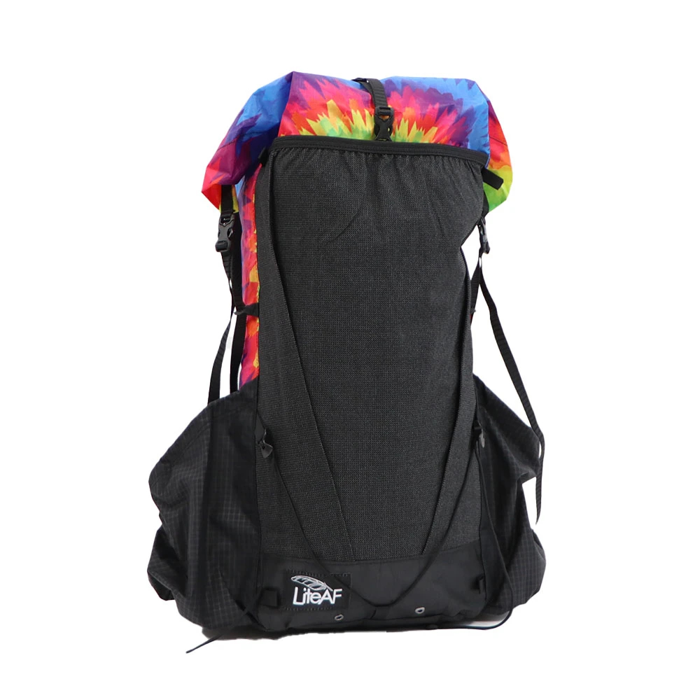 LiteAF ダイニーマ20L カーブフレームレス S Dyneema 20L Curve Frameless Custom Ultralight Backpack »