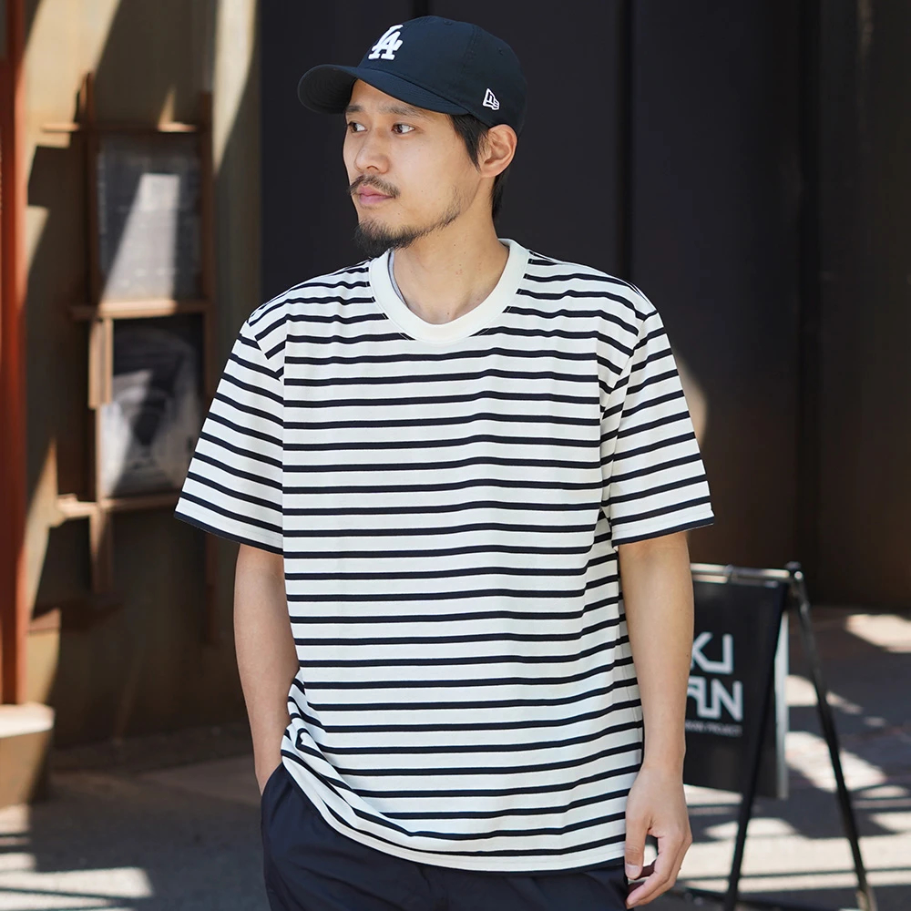 ブリング]DRYCOTTONY HEAVY WEIGHT ボーダー T-SHIRT / BRING