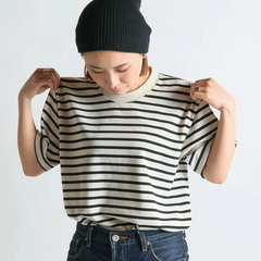BRING(ブリング) |[ブリング]DRYCOTTONY HEAVY WEIGHT ボーダー T-SHIRT
