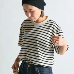 BRING(ブリング) |[ブリング]DRYCOTTONY HEAVY WEIGHT ボーダー T-SHIRT