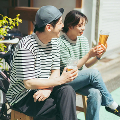 BRING(ブリング) |[ブリング]DRYCOTTONY HEAVY WEIGHT ボーダー T-SHIRT