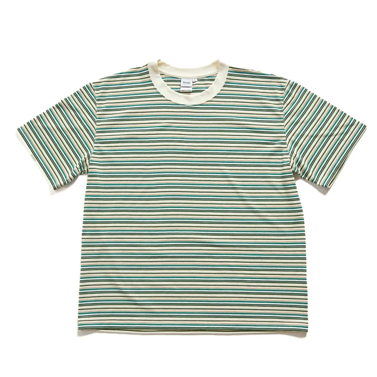 BRING(ブリング) |[ブリング]DRYCOTTONY マルチボーダーTシャツ