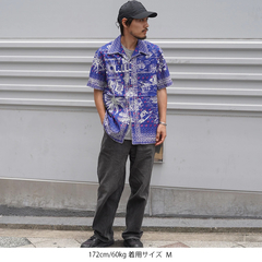 BINDU(ビンドゥ) |[ビンドゥ]コットンボイルハワイアンシャツ