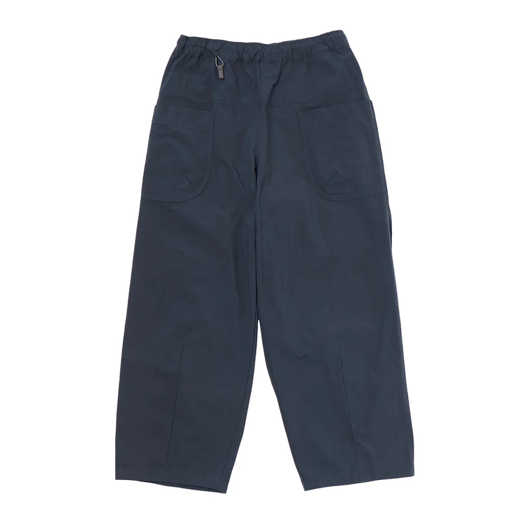 アクシーズクインエレメンツ]ヴィンテージナイロンのカーブパンツ