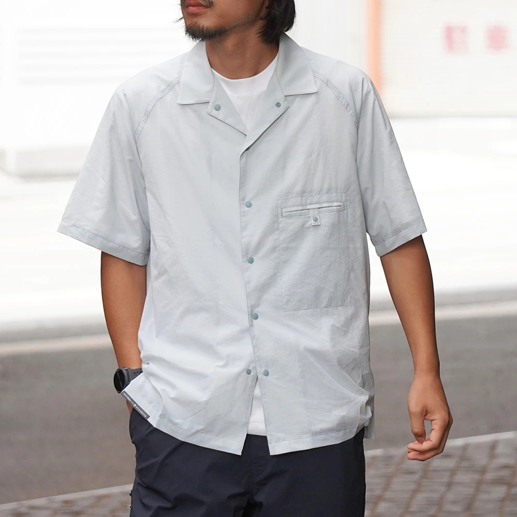 アクシーズクインエレメンツ]軽くて涼しい半袖シャツ / AXESQUIN