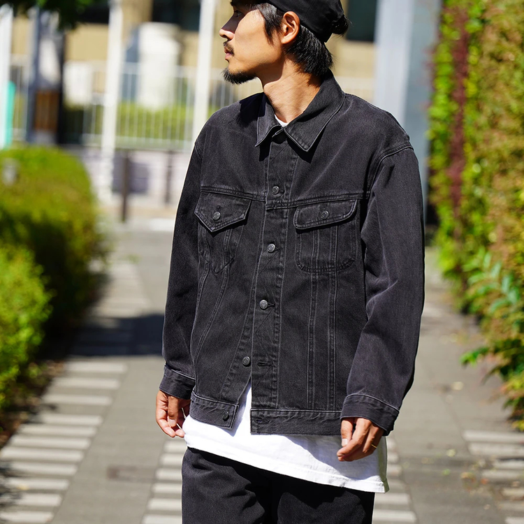 ウエストオーバーオールズ]ビッグデニムジャケット / WESTOVERALLS