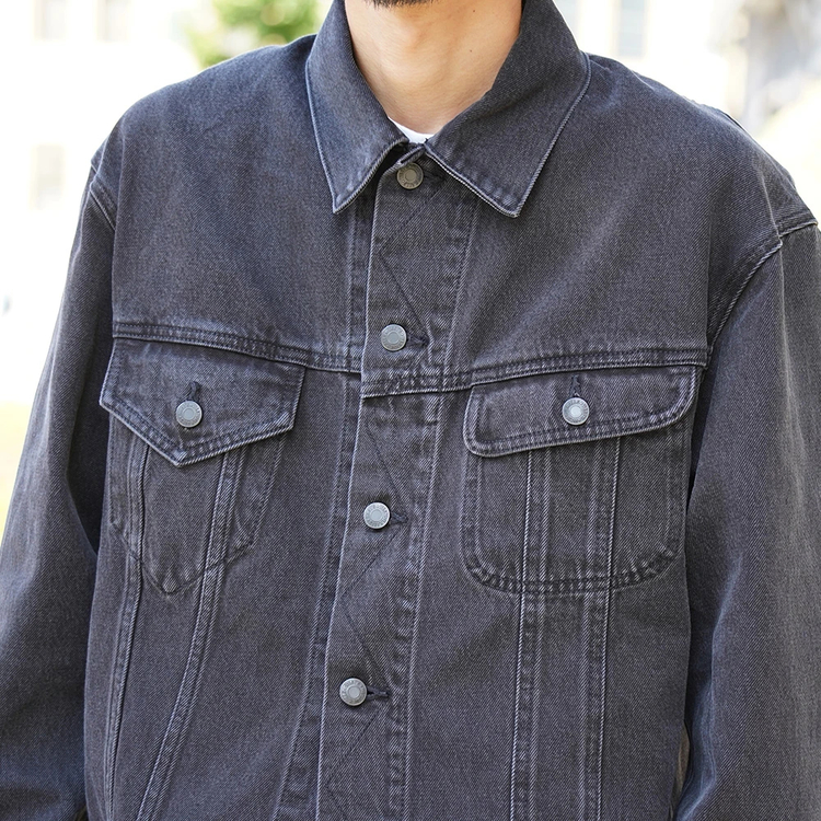 ウエストオーバーオールズ]ビッグデニムジャケット / WESTOVERALLS