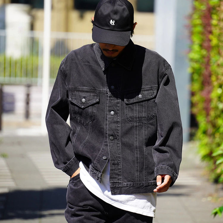 ウエストオーバーオールズ]ビッグデニムジャケット / WESTOVERALLS