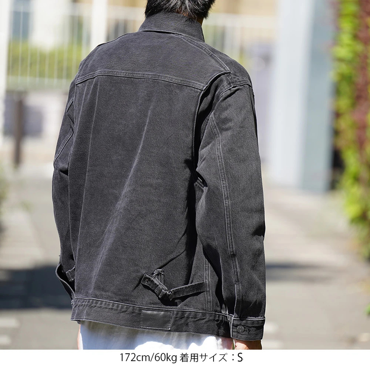 ウエストオーバーオールズ]ビッグデニムジャケット / WESTOVERALLS