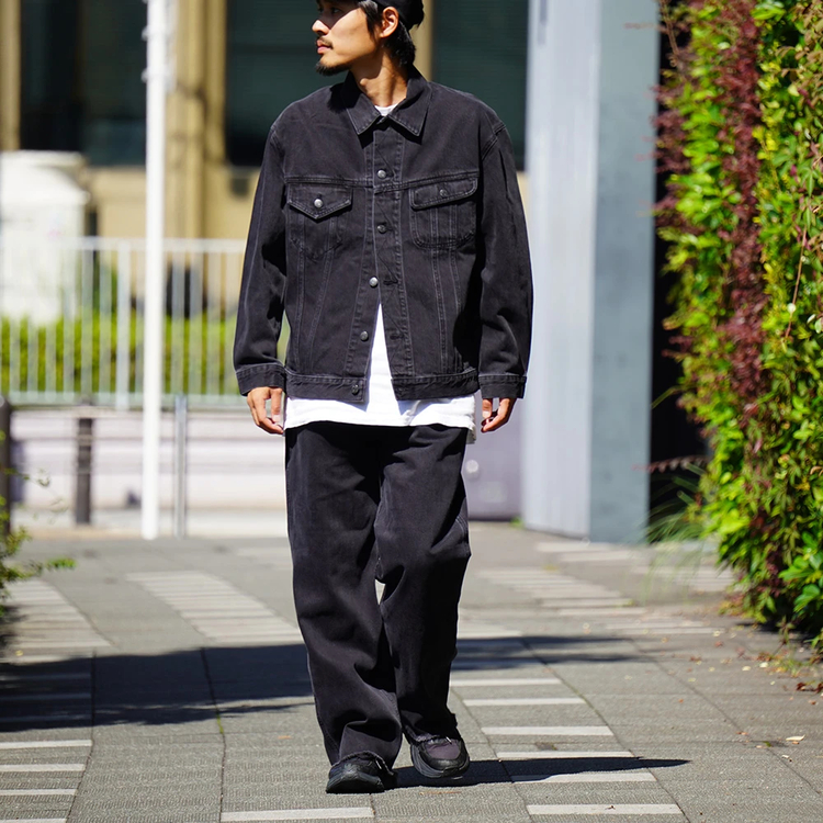 ウエストオーバーオールズ]ビッグデニムジャケット / WESTOVERALLS