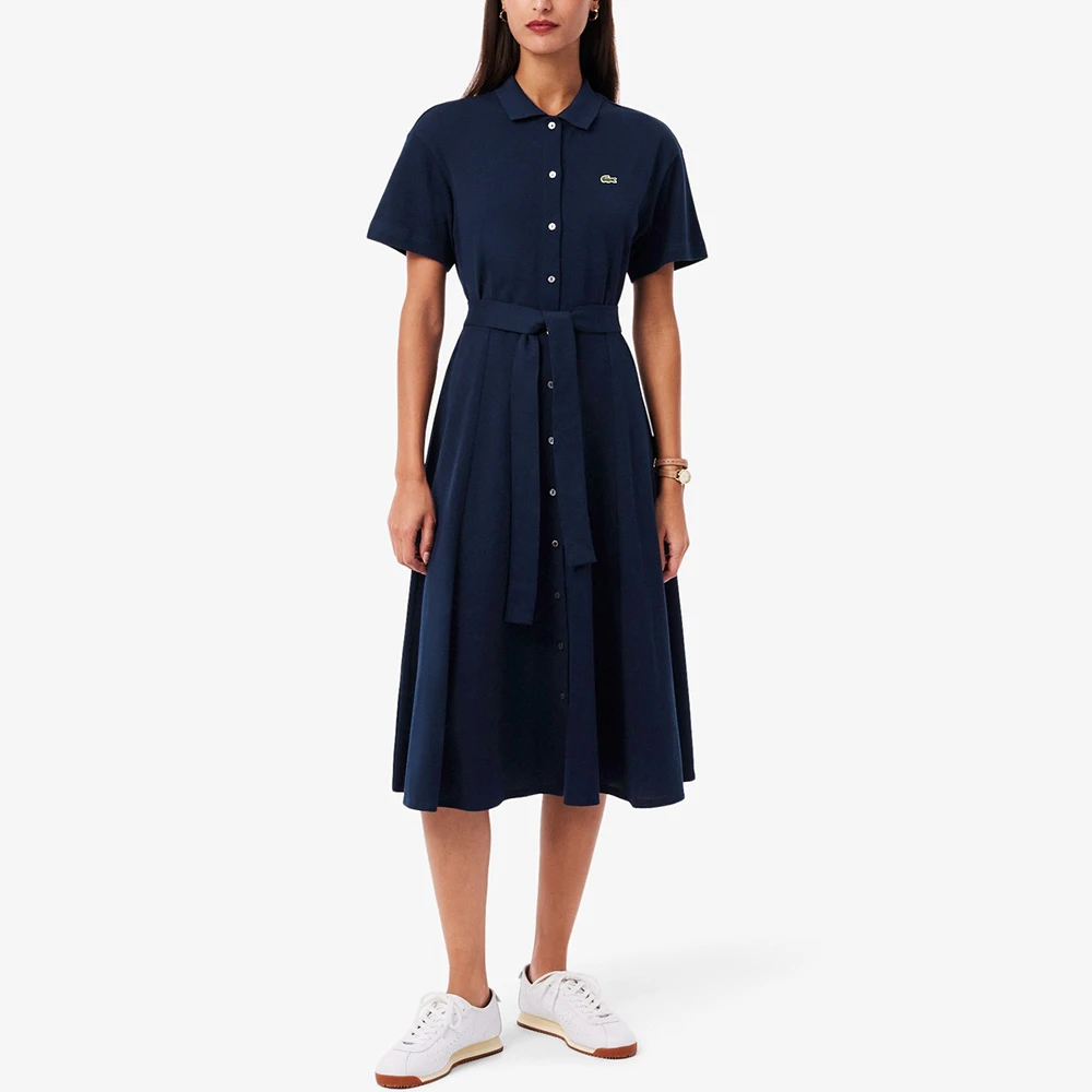 ラコステ]鹿の子地シャツドレス ウィメンズ / LACOSTE（ラコステ